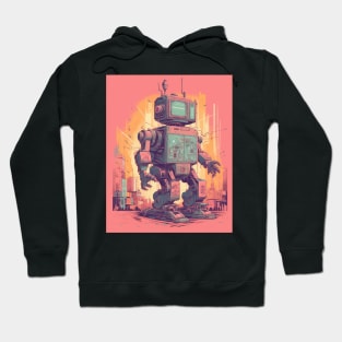 Retro-Futuristic Robots Hoodie